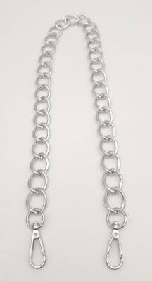 Angel Çanta Aksesuar 60 cm Gümüş Renk Kancalı Geniş Çanta Zinciri - 2