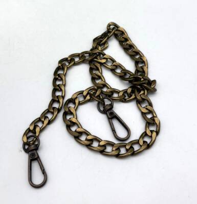 Angel Çanta Aksesuar 60 cm İnce Antik Renk Kancalı Çanta Zinciri - 1