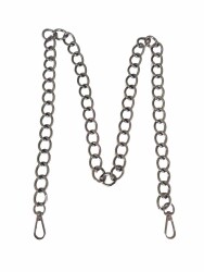 Angel Çanta Aksesuar Füme Renk Geniş Çanta Zinciri, Kancalı - Angel Çanta Aksesuar