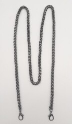 Angel Çanta Aksesuar Füme Renk Kalın Örgü Çanta Zinciri (120 Cm) - 2