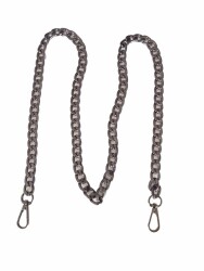 Angel Çanta Aksesuar Füme Renk Klasik Çanta Zinciri (Kancalı) - Angel Çanta Aksesuar