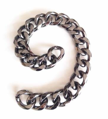 Angel Çanta Aksesuar Füme Renk Nice Çanta Zinciri 6Mm 22X27 (35 Cm) - 1