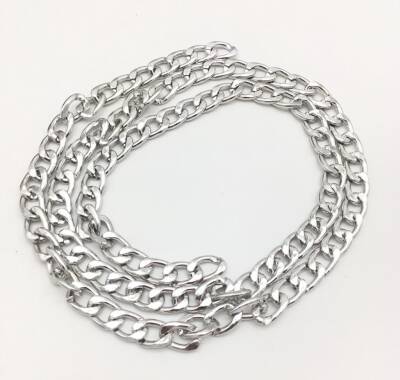 Angel Çanta Aksesuar Gümüş Klasik İnce Çanta Zinciri (100 Cm) - 1