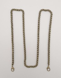 Angel Çanta Aksesuar Kalın Örgü Model Antik Renk Kancalı Çanta Zinciri 100 Cm - 2