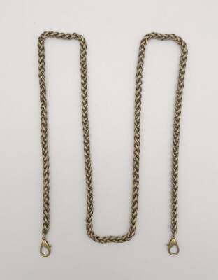 Angel Çanta Aksesuar Kalın Örgü Model Antik Renk Kancalı Çanta Zinciri 100 Cm - 2