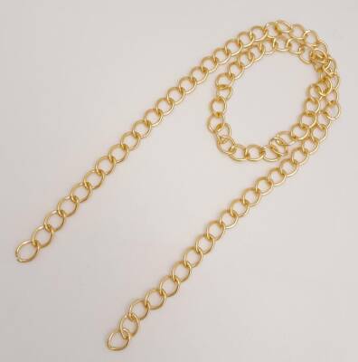 Angel Çanta Aksesuar Kalın Zincir Light Gold 100 cm - 2