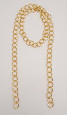 Angel Çanta Aksesuar Kalın Zincir Light Gold 100 cm - 1