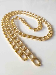 Angel Çanta Aksesuar Light Gold Klasik İnce Çanta Zinciri (100 Cm) - Angel Çanta Aksesuar
