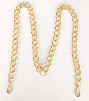 Angel Çanta Aksesuar Light Gold Renk Geniş Çanta Zinciri, Kancalı - 1