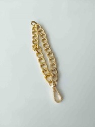 Angel Çanta Aksesuar Zincirli Elcik Light Gold - Angel Çanta Aksesuar